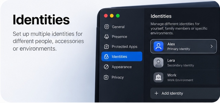Sentinel identities
